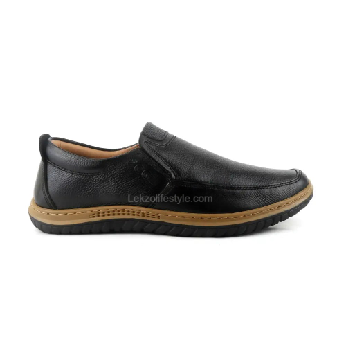 Lekzo Leather Casual LC11 - Black